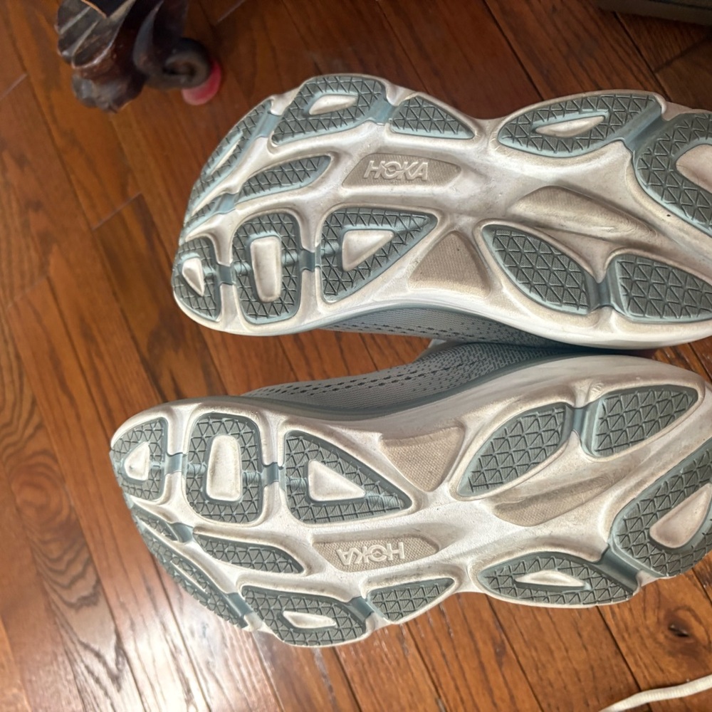Hoka Women's Sky Blue Athletic Shoes - Picture 3 of 4